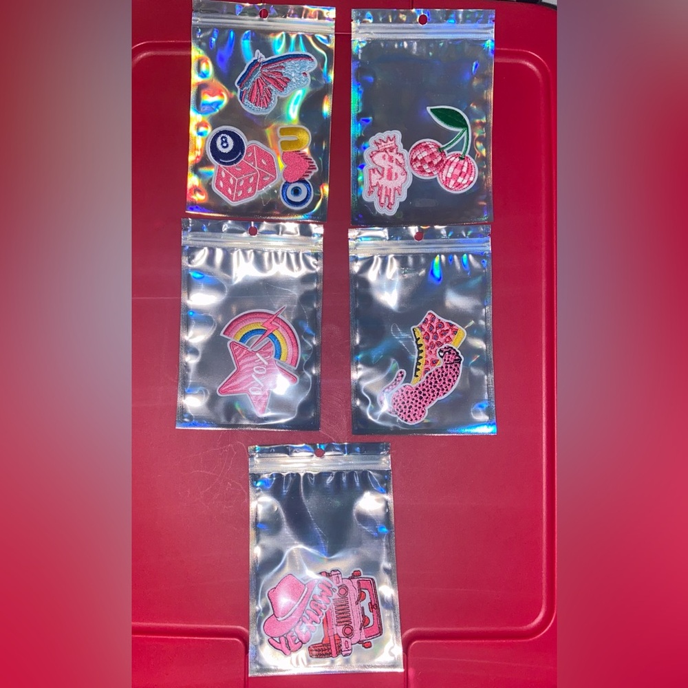Colorful Iron-On Patches Set (Pick 1)